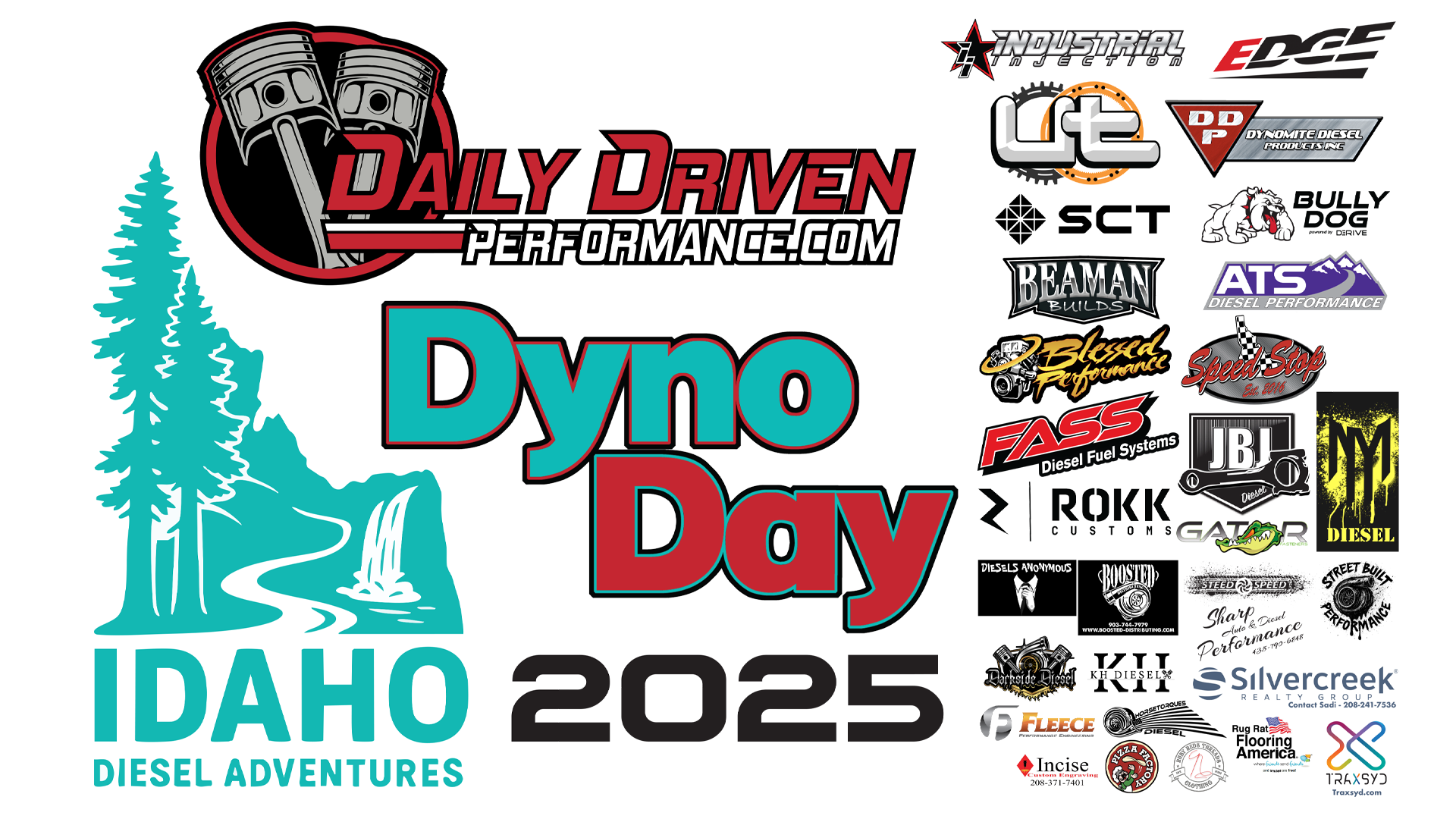 Dailydrivenperformance.com & Idaho Diesel Adventures Dyno Days